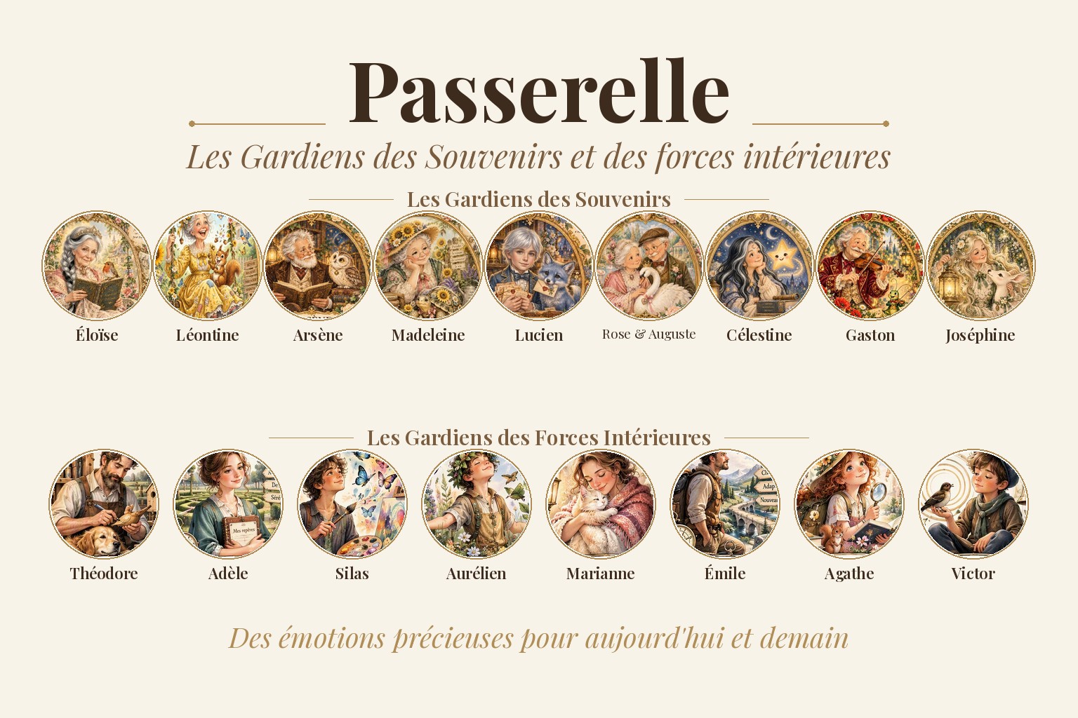 Les Gardiens des Souvenirs et des forces intérieures